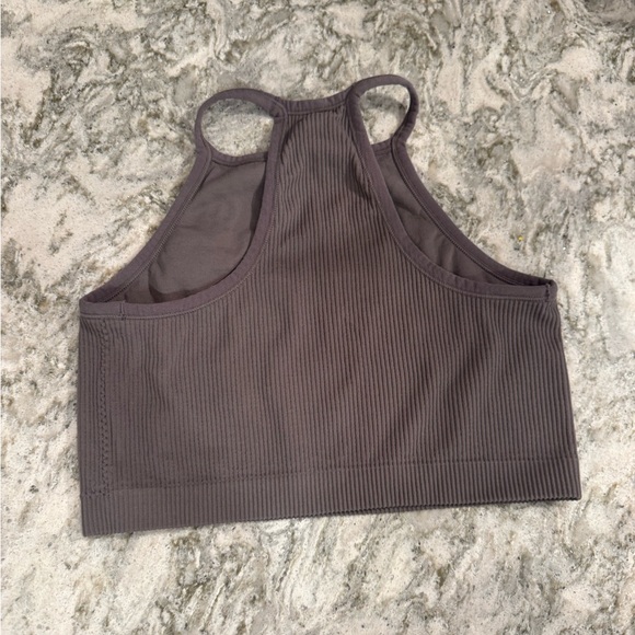 Garage Ribbed Charcoal Tank Top - Picture 2 of 4
